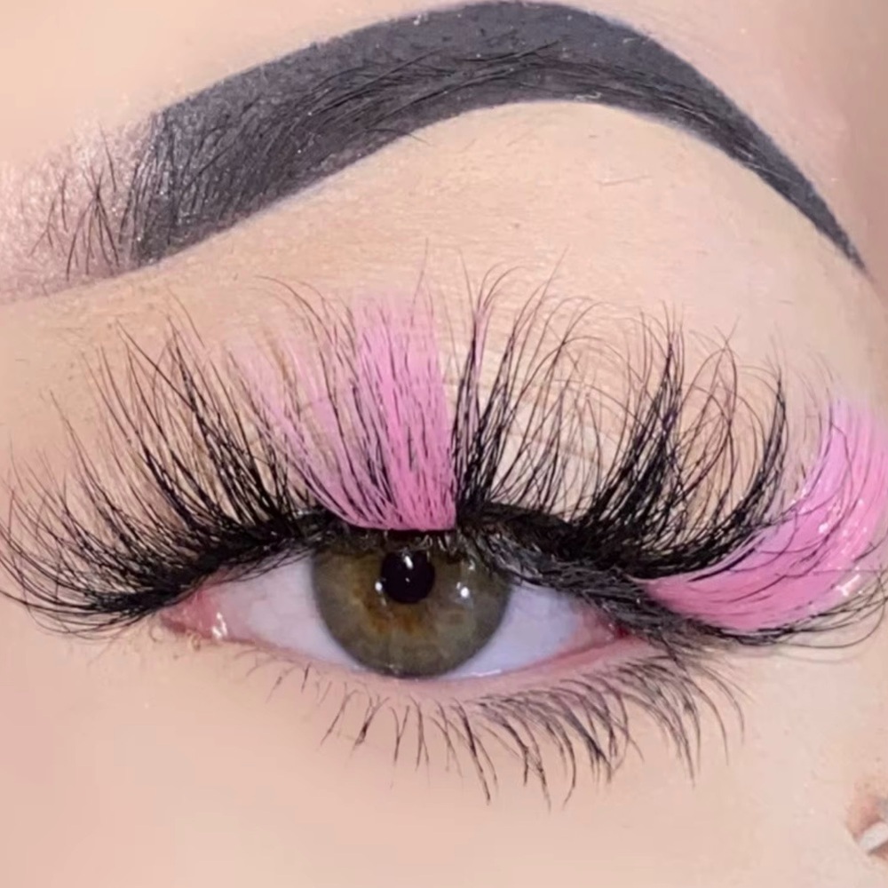Multicolored Dramatic Lashes - Picture 2 of 7